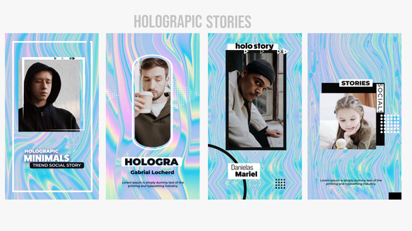 Holographic Stories - Premiere Pro