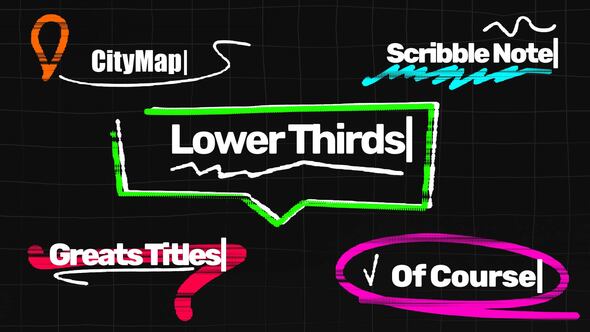 Scribble Titles - After Effects